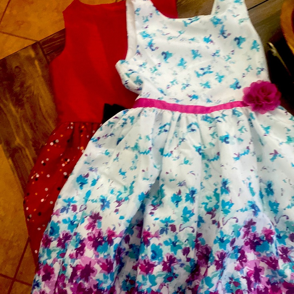 Cute size 8 girl dresses bundle